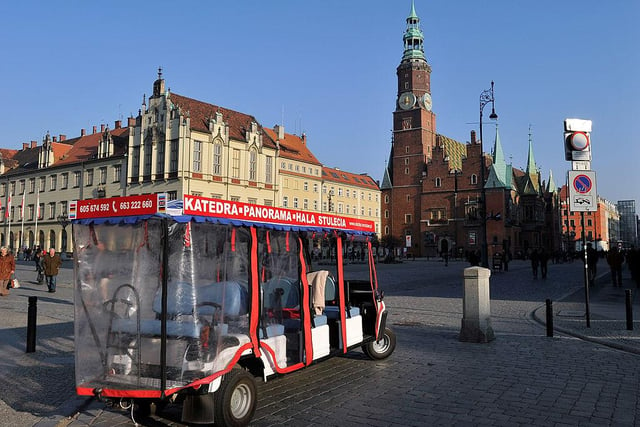 Direct flights to Wroclaw are available from £48 with Ryan Air on Sunday, July 19.