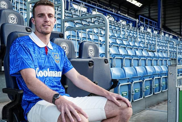 Conor Shaughnessy has signed a two-year deal with Pompey. Picture: Portsmouth FC