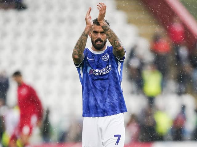 Pompey skipper Marlon Pack is back for the clash with Blackpool.