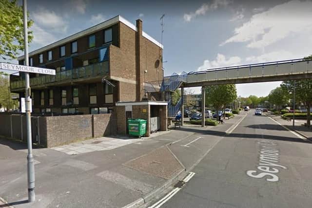 Seymour Close, Buckland, where the fire took place earlier today. Photo: Google.