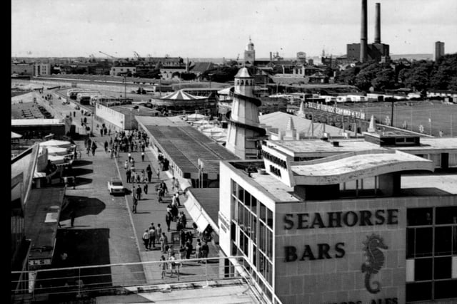 Clarence Pier fair in the 1960's. Seahorse Bars. Picture: The News Portsmouth