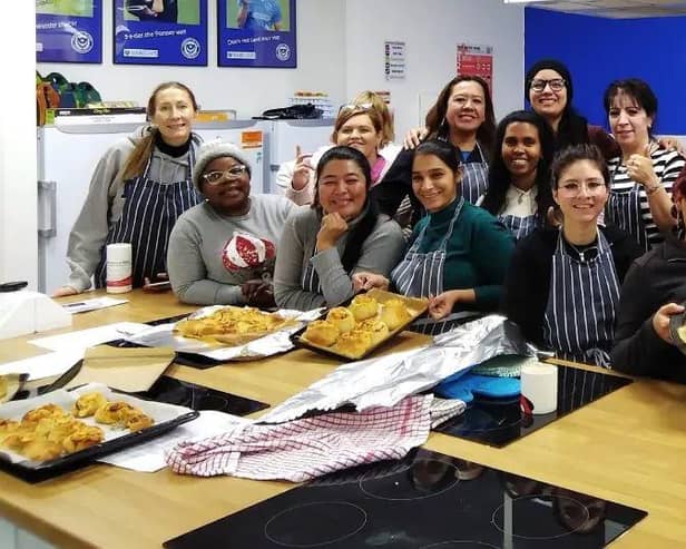 Loaves of Love class: our participants and the Chefs.