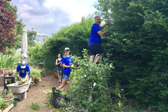 Southsea Green volunteers in action