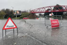 Travel is still disrupted after a day of heavy rain across parts of Scotland – when a person was swept into water.