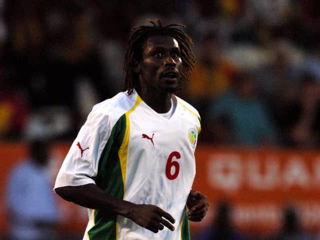 Former Pompey midfielder Aliou Cisse was the only black manager in the 2018 World Cup finals. Pic: Neal Simpson