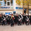 Portsmouth Corps of Drums from the Royal Marines band will be on Children In Need tonight. Picture: Keith Woodland (121121-10)