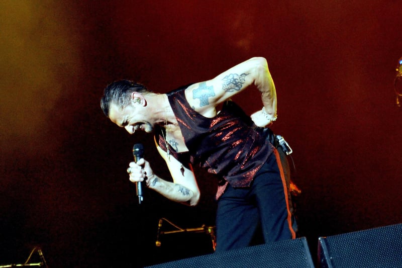 Dave Gahan from Depeche Mode in 2018