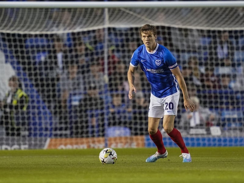 Inevitably doesn’t have Poole’s range of passion or ability to drive up the pitch, so recall impacted on Pompey’s use of the ball from the back. But defensively still a superb performer at this level and wasn’t found wanting. Garrity cleared a second-half header off the line.