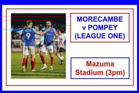 Pompey make their longest trip of the season as they face Morecambe at the Mazuma Stadium.