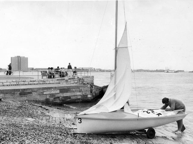 The water at Old Portsmouth in June 1972