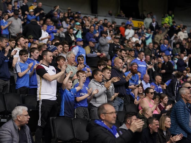 More than 4,000 Blues supporters accompanied John Mousinho's side to Stadium MK today