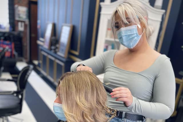 Hardysalon in Southsea has seen an influx of bookings. 