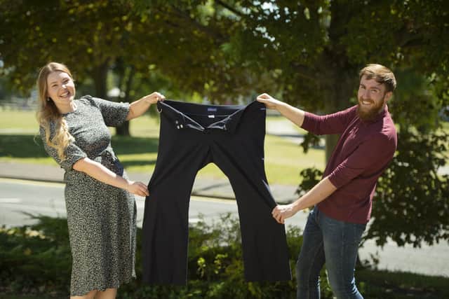 Primary school teacher Kim Gath (25) from Portchester, has lost 6.5 stone and is getting married to her partner senior school physics teacher Gareth Horton (25).
Picture: Peter Langdown (300720-5)