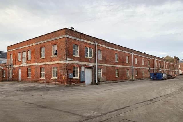 The derelict former Royal Navy Rum Store set to be brought back to working life.