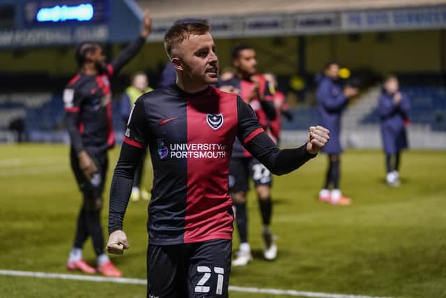 Pompey are the first club to reach an impressive League One milestone this season following victory against Gillingham. Picture: Jason Brown/ProSportsImages
