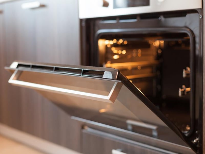 Ensure the oven works and is kept clean before a viewing. Ensure the hobs and trays are washed and do not cook anything too fragrant prior.
