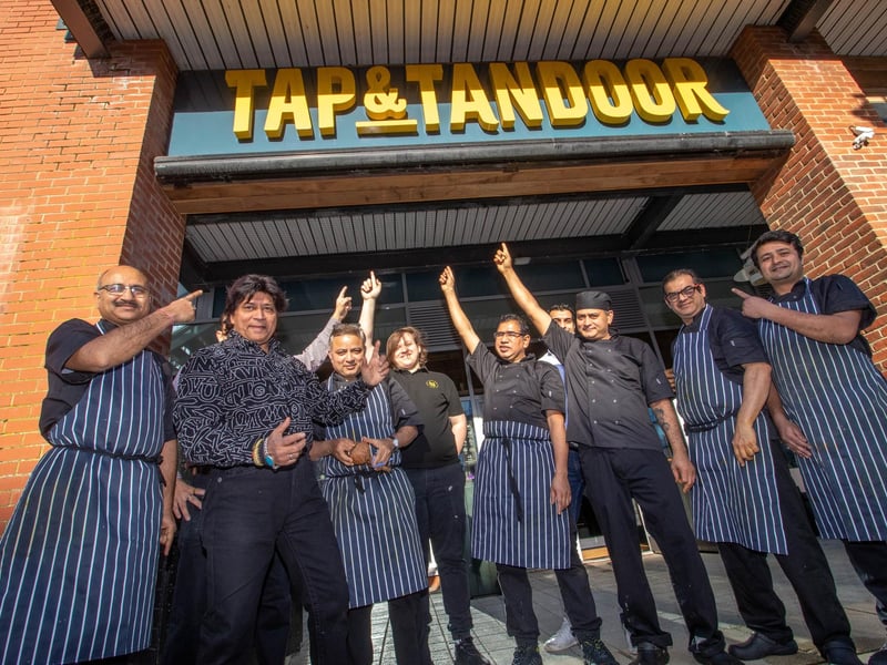 The nearly-opened Tap and Tandoor has a rating of 4.7 from 98 customer reviews.