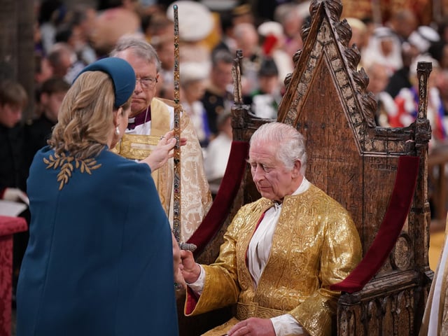 King Charles III is the 40th monarch of the United Kingdom.