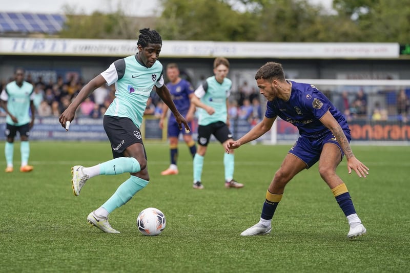 The youngster's potential involvement will go down well with the Fratton faithful, who are desperate for one of their own to break through and make a real impression on the first team. Two goals and two assists from the Academy's 4-0 win against Exeter on Saturday, means the youngster will be full of confidence. The Blues will be keen to make the most of that, but expectations must be tempered. This is a teenager with limited experience after all.