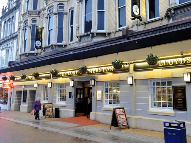 The Lord Palmerston Wetherspoon pub in Palmerston Road has been closed since July.