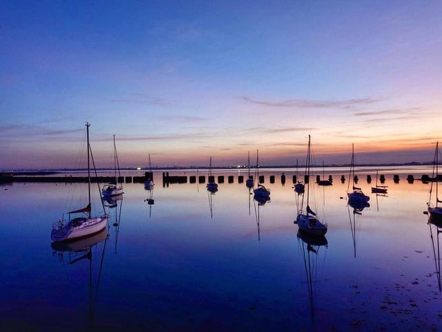 Sarah Marston took this lovely picture of Langstone Harbour.