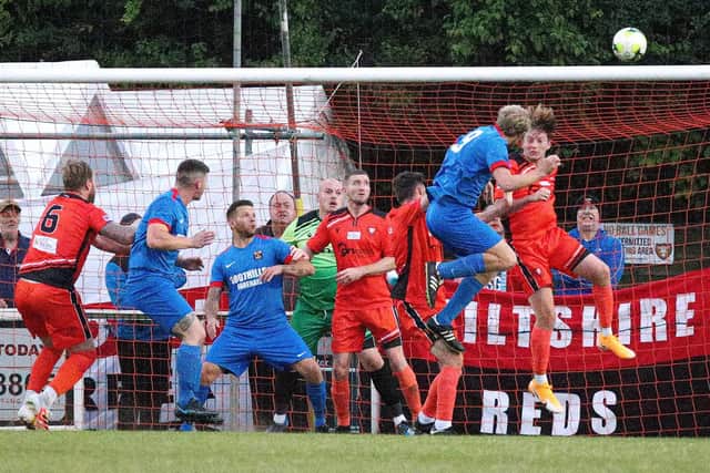 AFC Portchester v Fareham Town. Picture: Chris Moorhouse
