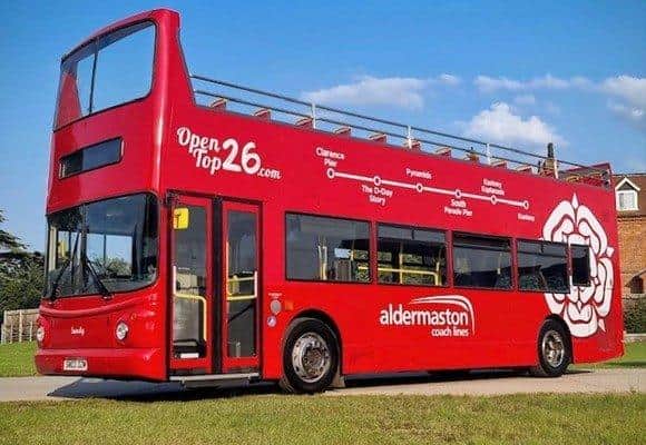 An open top bus service will run along Southsea seafront this summer. Picture: Portsmouth City Council
