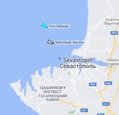 Fake: GPS tracking data which appeared to show HMS Defender and a Dutch frigate charging towards a Russian naval base.