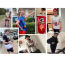 A group of 10 students from Bay House School in Gosport took on an 1,050km running challenge to raise money for the NHS. They completed their final run in fancy dress