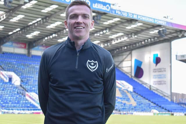 Pompey's new Academy boss Greg Miller started work on Monday. Picture: Portsmouth FC