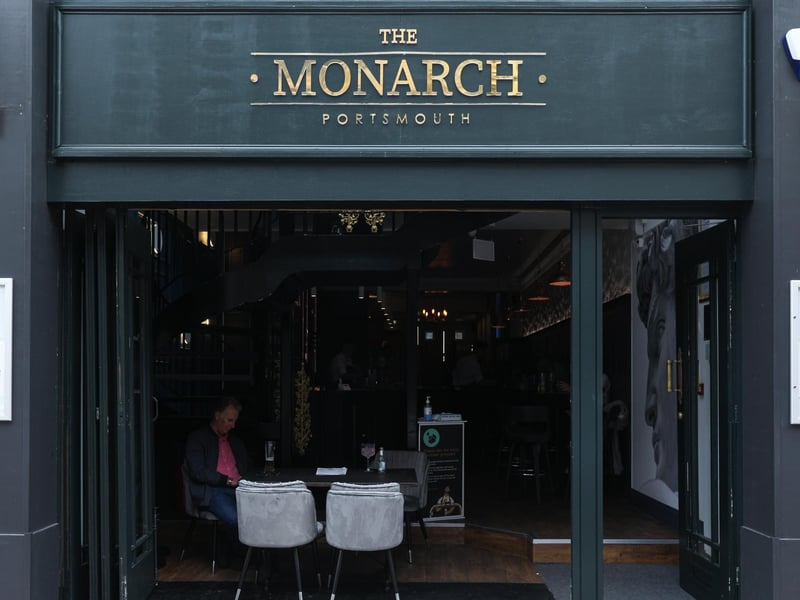 The Monarch pub at 69 Palmerston Road, Southsea was rated 5 on February 20.
