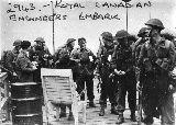 Royal Canadian Engineers on South Parade Pier, about to embark for Normandy. Probably after D-Day.