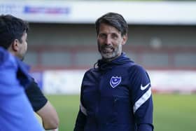 Danny Cowley will not be upgrading his transfer plans now Pompey are top of League One. Picture: Jason Brown/ProSportsImages
