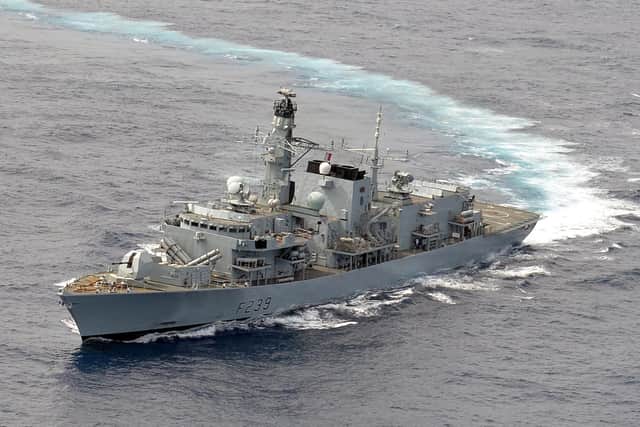 Personnel on HMS Richmond have tested positive for coronavirus, the Royal Navy has confirmed. Photo: L(Phot) Gaz Weatherston