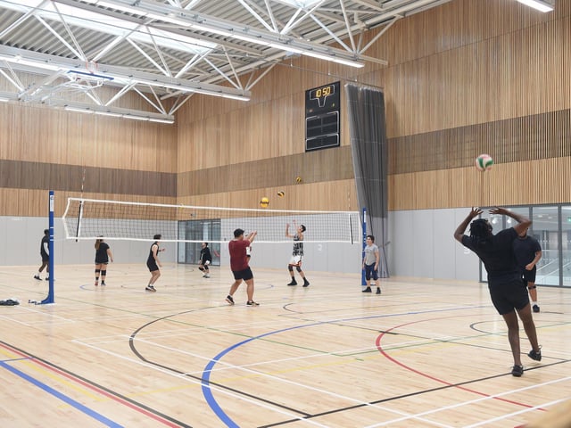 Ravelin Sports Centre in Cambridge Road, Portsmouth, officially opens today.

Picture: Sarah Standing