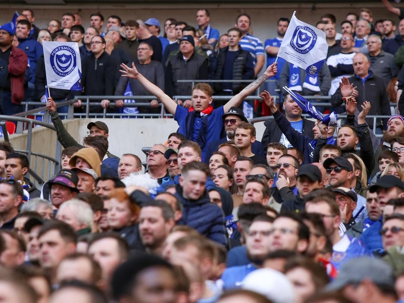 More than 40,000 Pompey fans saw the Blues beat Sunderland on penalties in the 2019 Checkatrade Trophy final