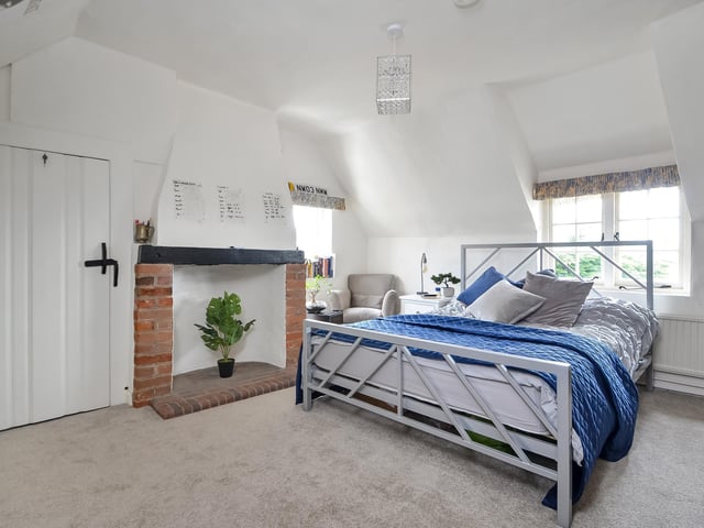 One of the bedrooms