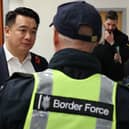 Alan Mak MP with Border Force