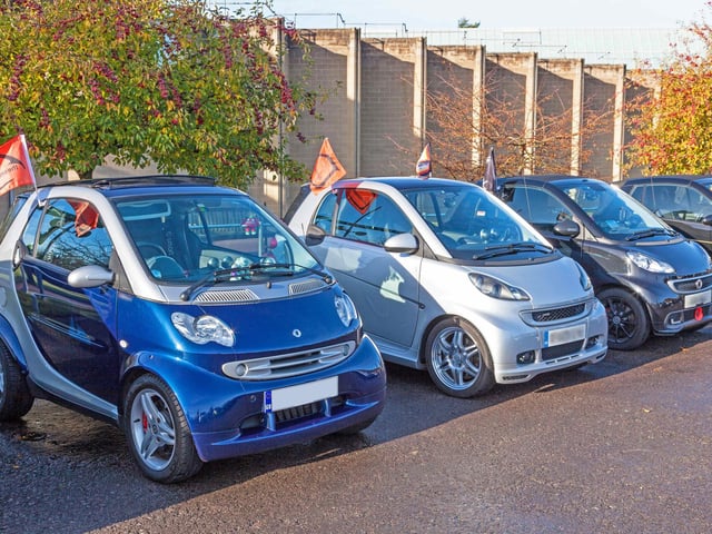 Smart cars on display at Simply Smart
