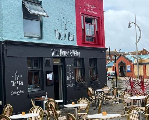 The A Bar in White Hart Road is a little gem in Old Portsmouth with its position on the cobbled streets helping to create a bit of a continental feel that we absolutely love.