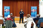 Alan Mak MP held his latest Q&A public meeting in Bedhampton