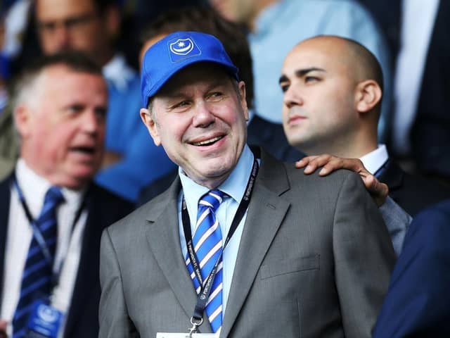 Michael Eisner will be back at Fratton Park to watch Pompey's next two matches. Picture: Joe Pepler