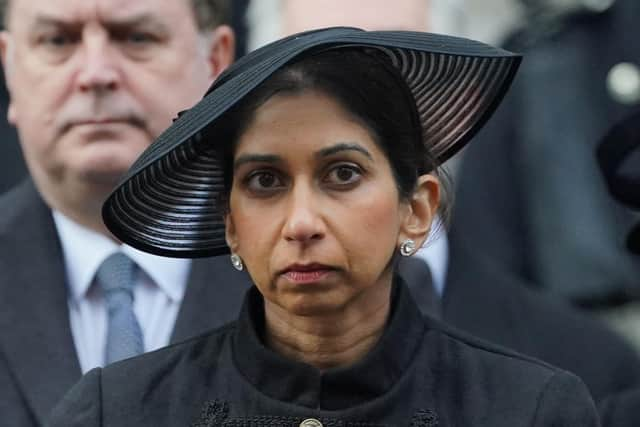 Suella Braverman, Fareham MP, has been sacked from her role as home secretary. Picture: Jonathan Brady/PA Wire