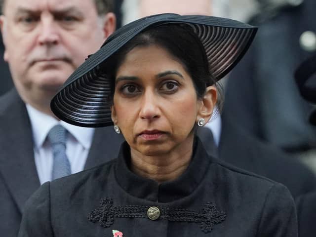 Suella Braverman, Fareham MP, has been sacked from her role as home secretary. Picture: Jonathan Brady/PA Wire