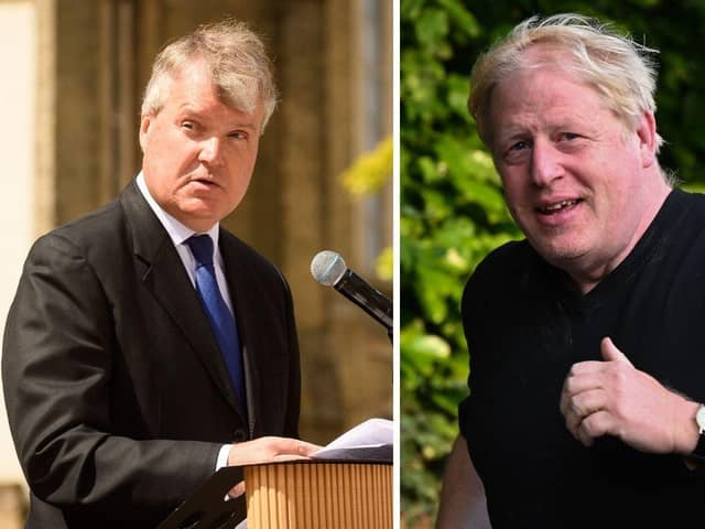 Fareham Borough Council leader Sean Woodward has defended Boris Johnson after the Partygate report found that the former prime minister mislead parliament. Picture: Keith Woodland/JUSTIN TALLIS - AFP via Getty Images