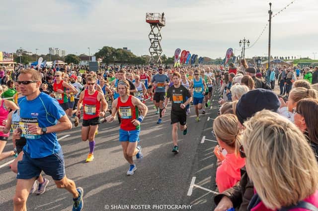 Entrants in the 2019 Great South Run