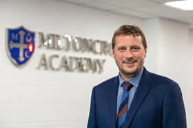 Nick Giles, Headteacher at Miltoncross Academy, praised staff for protecting the children in an open letter to parents. Picture: Mike Cooter (170921)