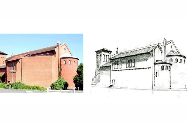 An early version of how the St Agatha's Church extension plans could look
Picture: St Agatha's Trust