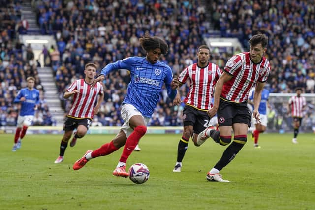 Harvey Blair hasn’t featured since November in a position Pompey want to strengthen. Picture: Jason Brown/ProSportsImages