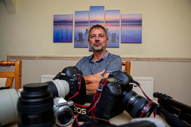 Terry Neale set up a photography franchise but has missed out on any government support 
Picture: Habibur Rahman